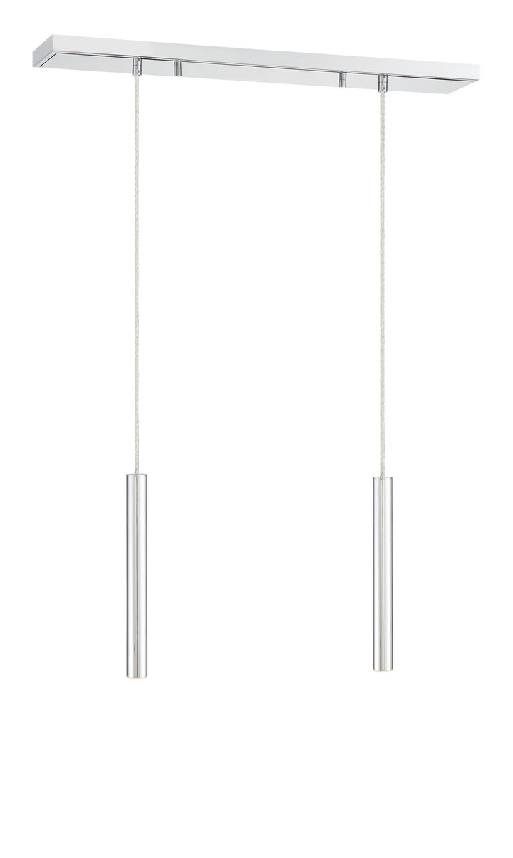 Z-Lite Canada - 917MP12-CH-LED-2LCH - LED Linear Chandelier - Forest - Chrome