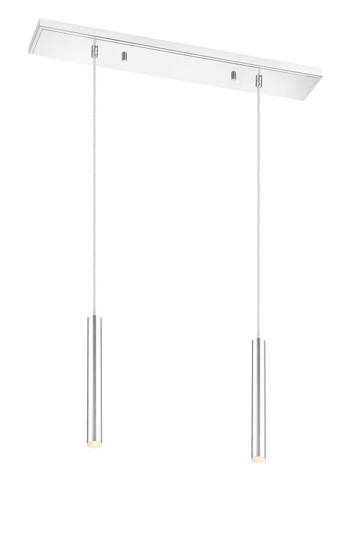 Z-Lite Canada - 917MP12-CH-LED-2LCH - LED Linear Chandelier - Forest - Chrome