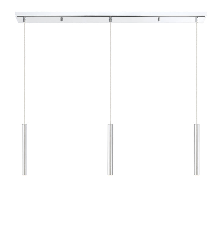 Z-Lite Canada - 917MP12-CH-LED-3LCH - LED Linear Chandelier - Forest - Chrome