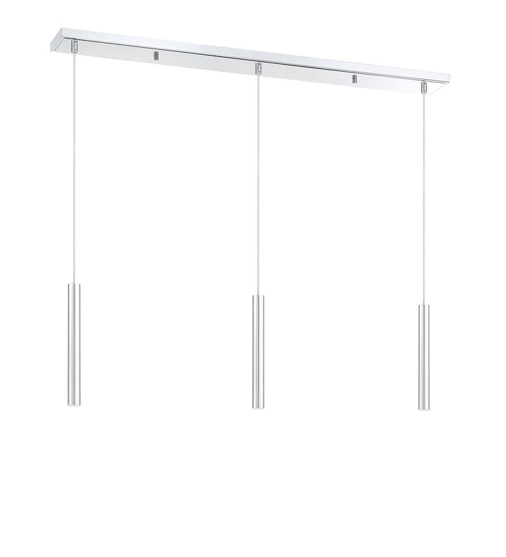 Z-Lite Canada - 917MP12-CH-LED-3LCH - LED Linear Chandelier - Forest - Chrome