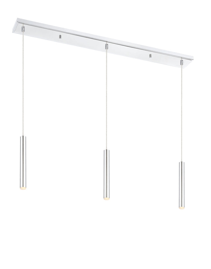 Z-Lite Canada - 917MP12-CH-LED-3LCH - LED Linear Chandelier - Forest - Chrome