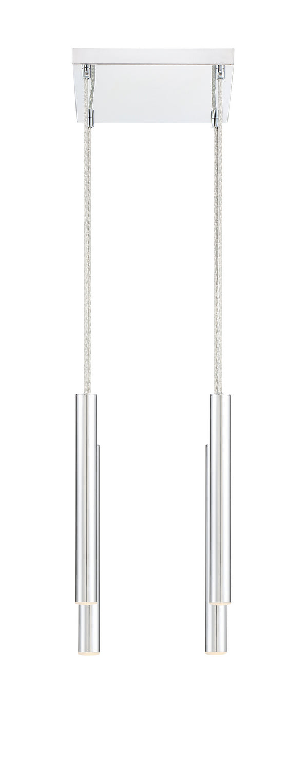 Z-Lite Canada - 917MP12-CH-LED-4SCH - LED Chandelier - Forest - Chrome