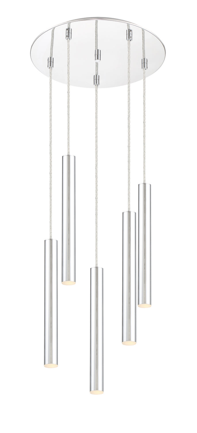 Z-Lite Canada - 917MP12-CH-LED-5RCH - LED Chandelier - Forest - Chrome