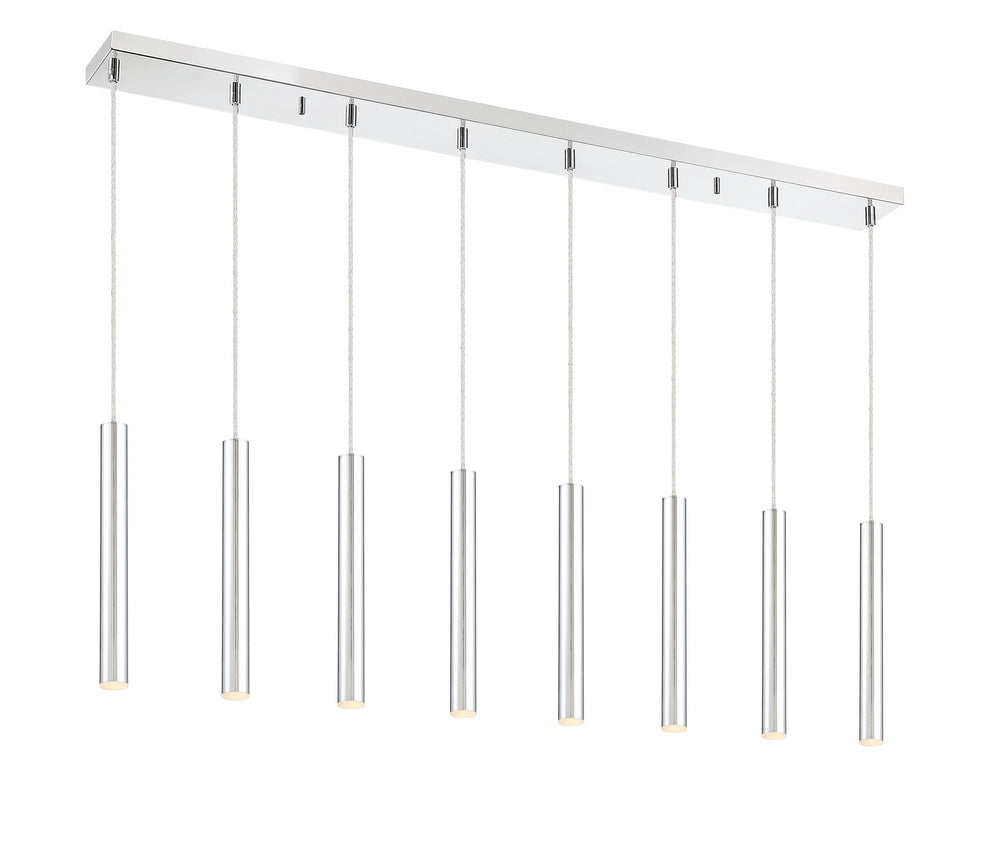 Z-Lite Canada - 917MP12-CH-LED-8LCH - LED Linear Chandelier - Forest - Chrome