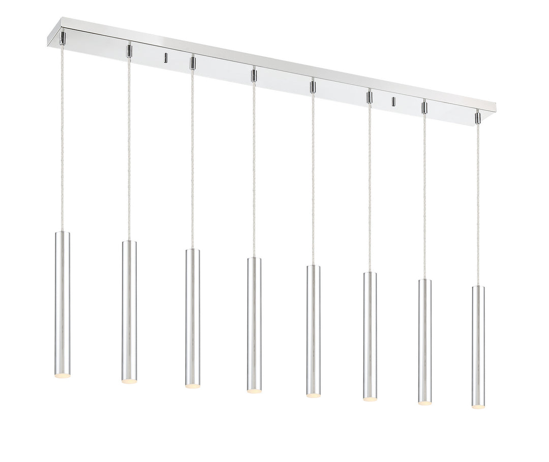 Z-Lite Canada - 917MP12-CH-LED-8LCH - LED Linear Chandelier - Forest - Chrome