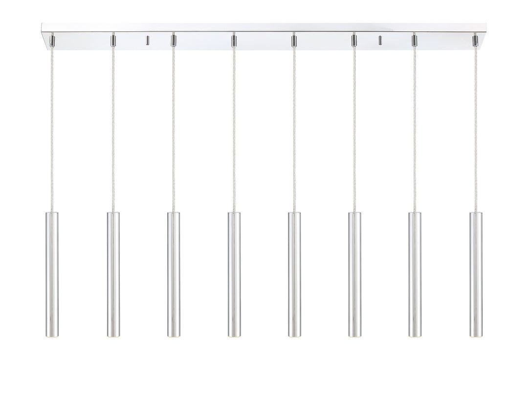 Z-Lite Canada - 917MP12-CH-LED-8LCH - LED Linear Chandelier - Forest - Chrome