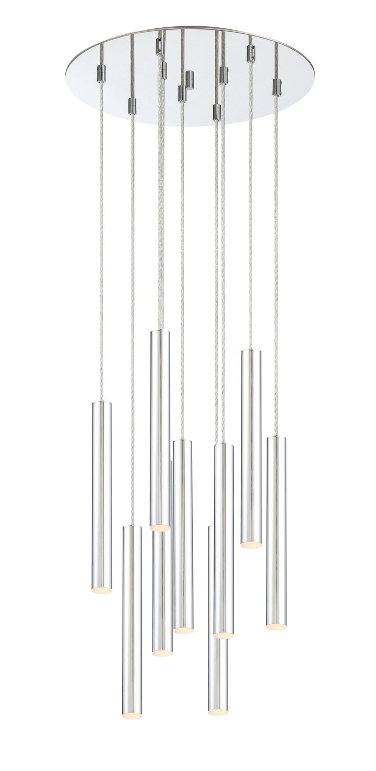 Z-Lite Canada - 917MP12-CH-LED-9RCH - LED Chandelier - Forest - Chrome