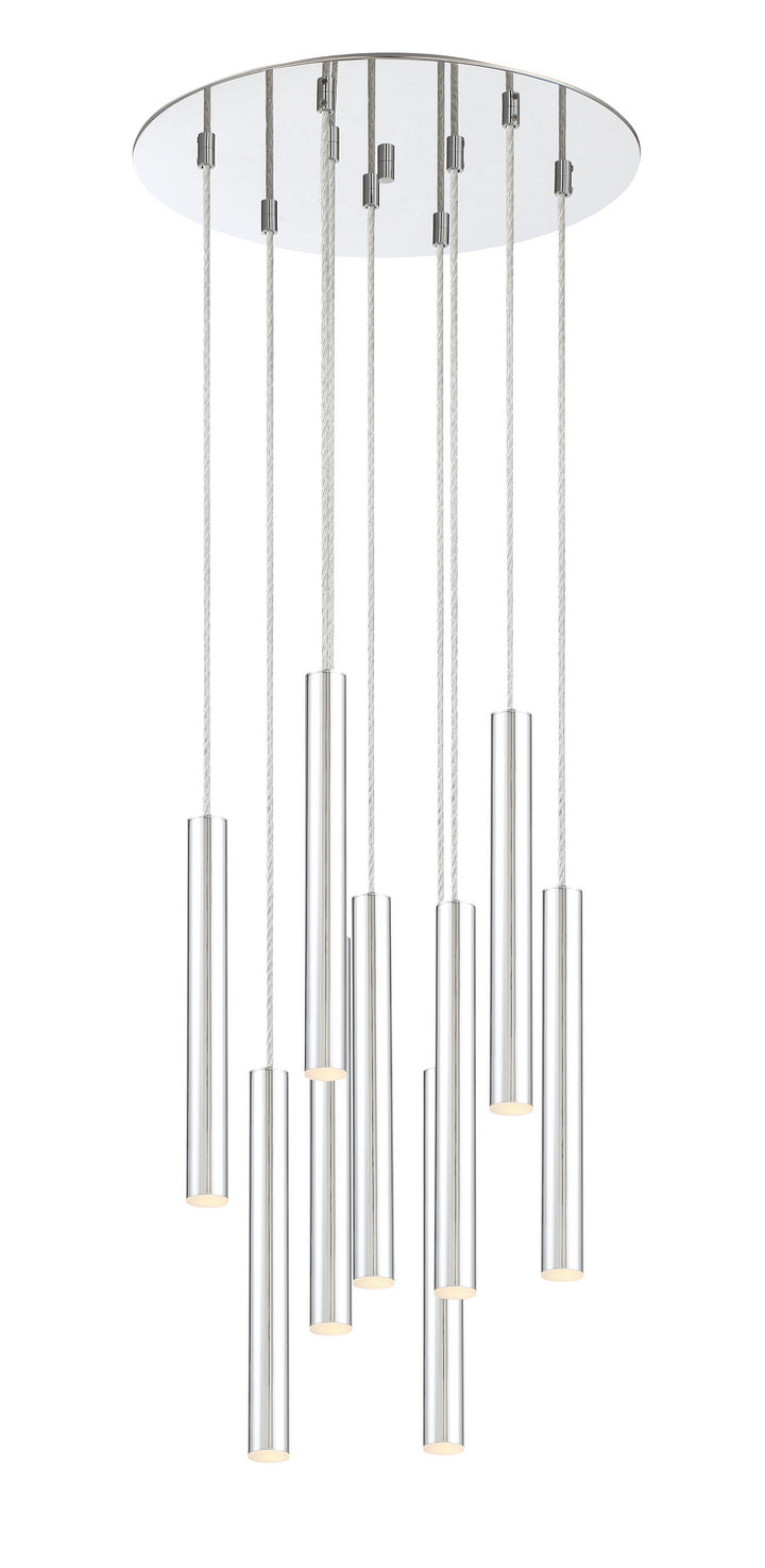 Z-Lite Canada - 917MP12-CH-LED-9RCH - LED Chandelier - Forest - Chrome