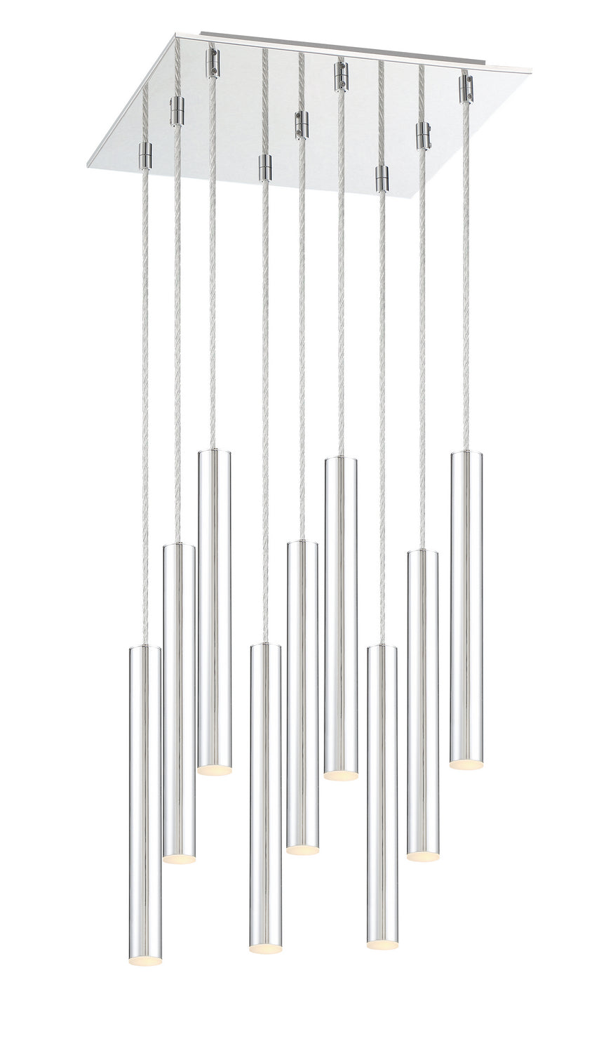 Z-Lite Canada - 917MP12-CH-LED-9SCH - LED Chandelier - Forest - Chrome