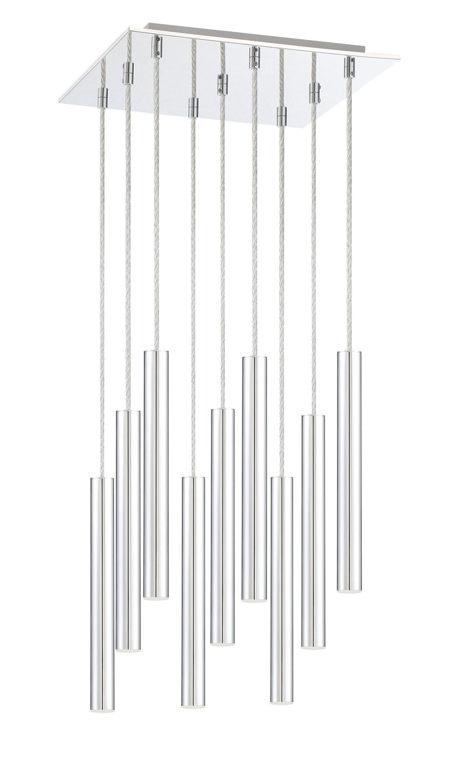 Z-Lite Canada - 917MP12-CH-LED-9SCH - LED Chandelier - Forest - Chrome