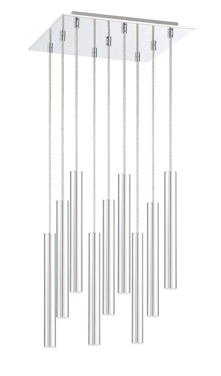 Z-Lite Canada - 917MP12-CH-LED-9SCH - LED Chandelier - Forest - Chrome