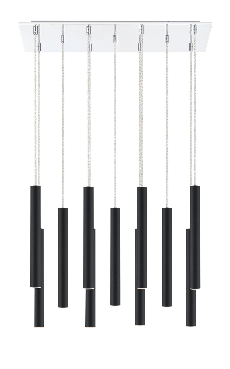 Z-Lite Canada - 917MP12-MB-LED-11LCH - LED Chandelier - Forest - Chrome