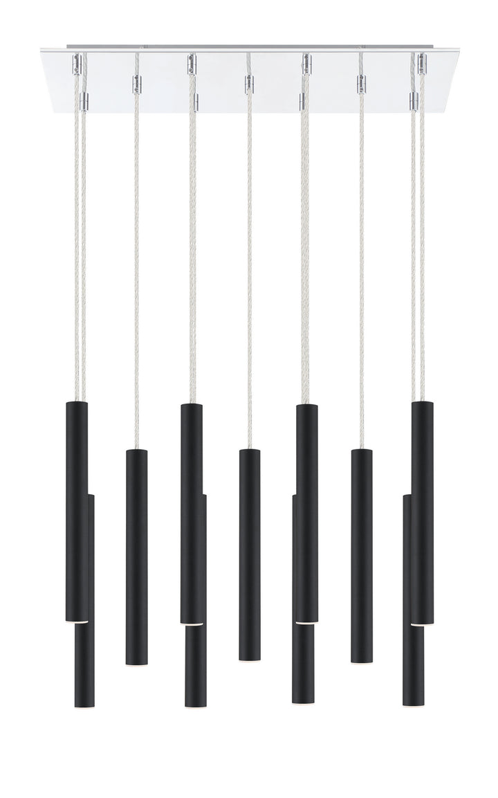 Z-Lite Canada - 917MP12-MB-LED-11LCH - LED Chandelier - Forest - Chrome