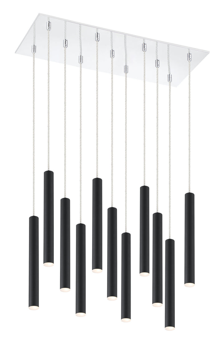 Z-Lite Canada - 917MP12-MB-LED-11LCH - LED Chandelier - Forest - Chrome
