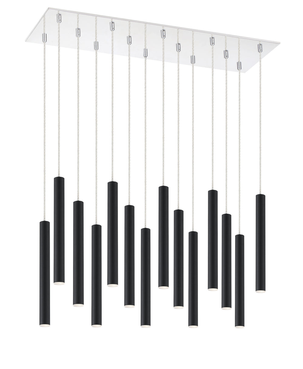 Z-Lite Canada - 917MP12-MB-LED-14LCH - LED Chandelier - Forest - Chrome