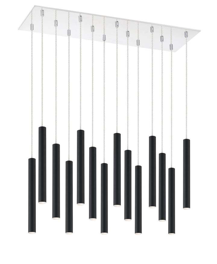 Z-Lite Canada - 917MP12-MB-LED-14LCH - LED Chandelier - Forest - Chrome