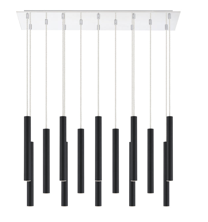 Z-Lite Canada - 917MP12-MB-LED-14LCH - LED Chandelier - Forest - Chrome