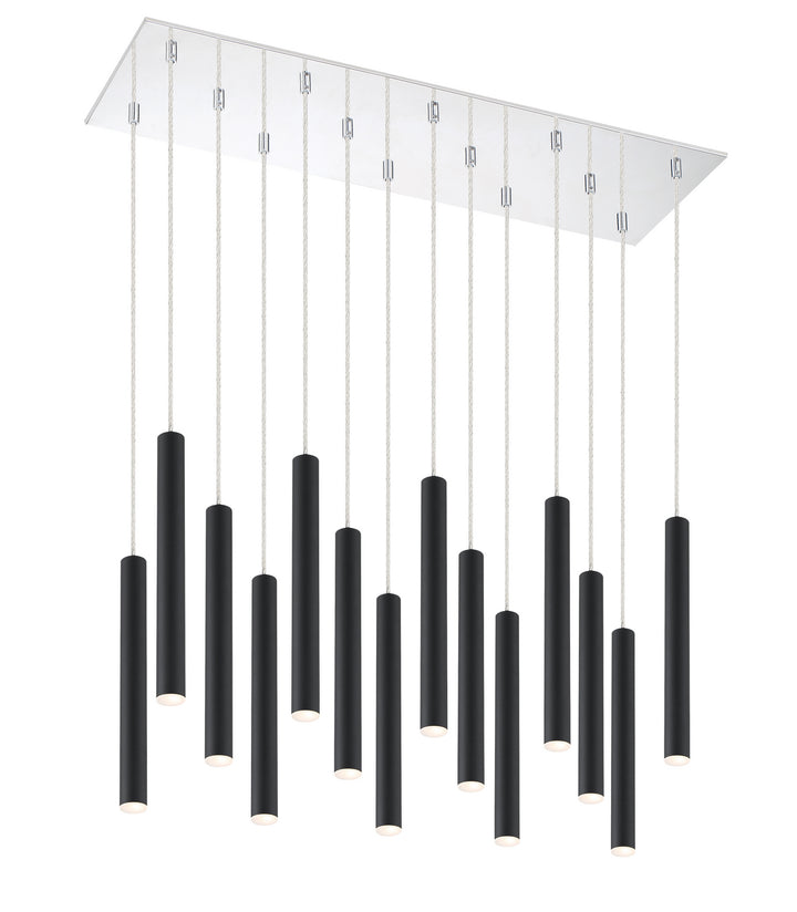 Z-Lite Canada - 917MP12-MB-LED-14LCH - LED Chandelier - Forest - Chrome