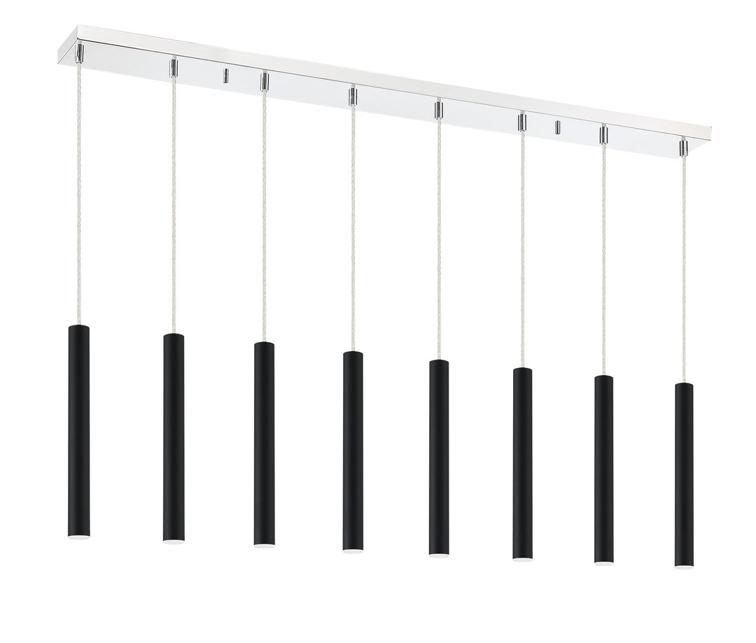 Z-Lite Canada - 917MP12-MB-LED-8LCH - LED Linear Chandelier - Forest - Chrome