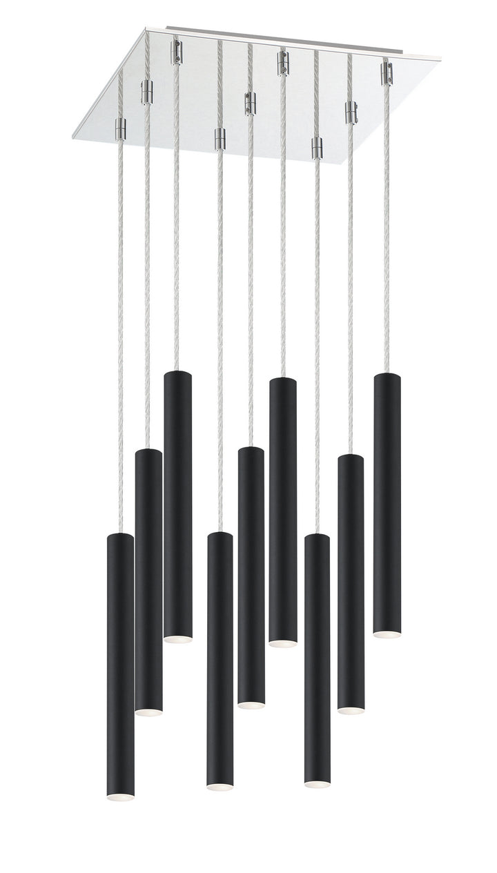 Z-Lite Canada - 917MP12-MB-LED-9SCH - LED Chandelier - Forest - Chrome