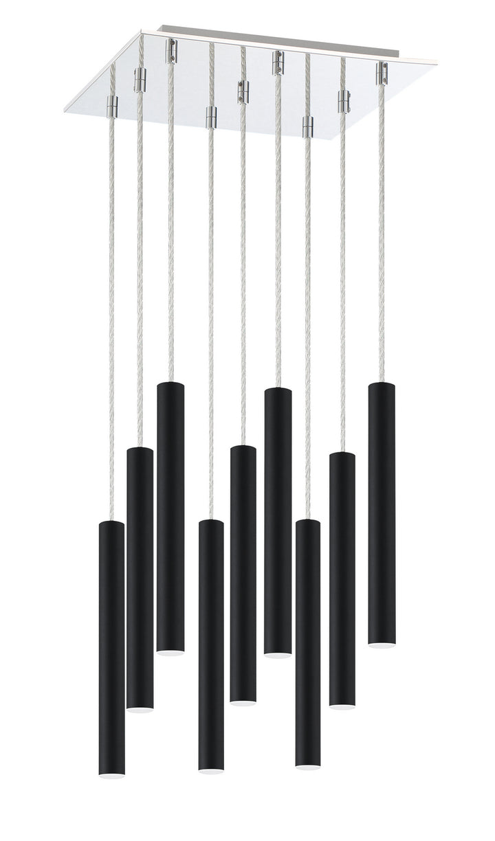 Z-Lite Canada - 917MP12-MB-LED-9SCH - LED Chandelier - Forest - Chrome