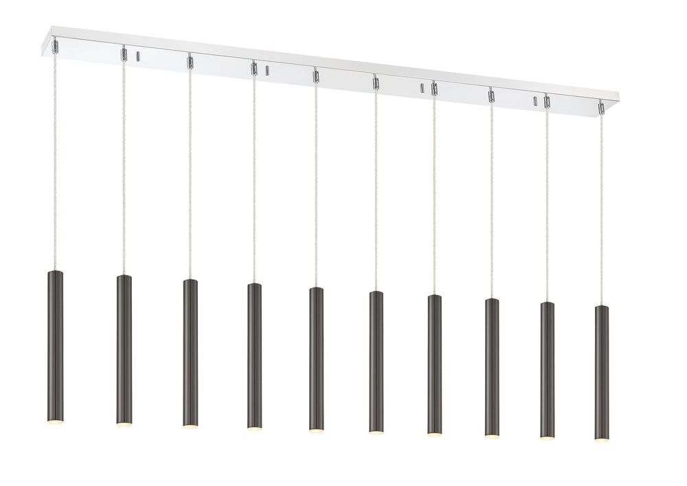 Z-Lite Canada - 917MP12PBL-LED-10LCH - LED Linear Chandelier - Forest - Chrome