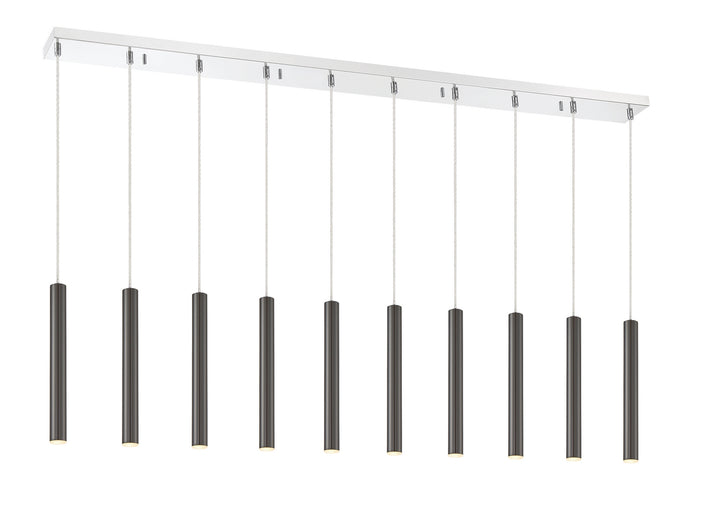 Z-Lite Canada - 917MP12PBL-LED-10LCH - LED Linear Chandelier - Forest - Chrome