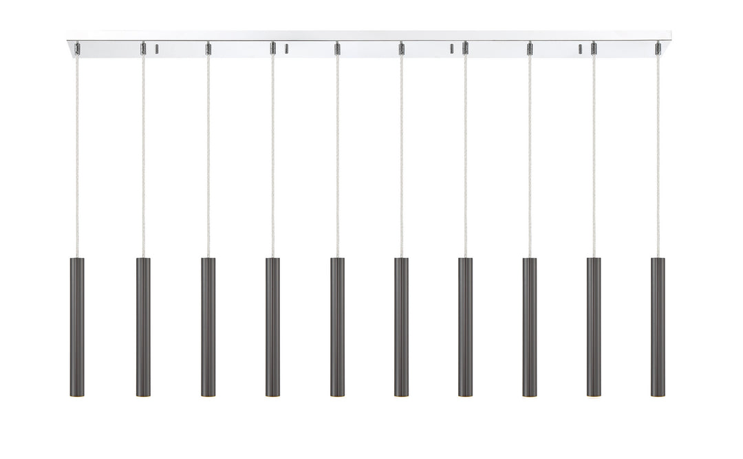 Z-Lite Canada - 917MP12PBL-LED-10LCH - LED Linear Chandelier - Forest - Chrome