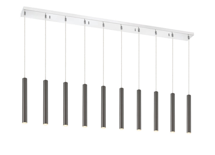Z-Lite Canada - 917MP12PBL-LED-10LCH - LED Linear Chandelier - Forest - Chrome