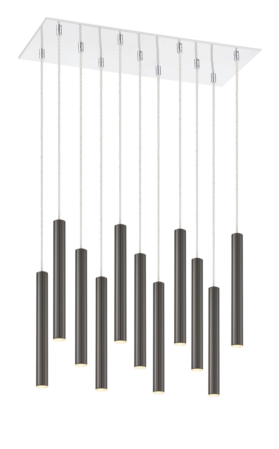 Z-Lite Canada - 917MP12PBL-LED-11LCH - LED Chandelier - Forest - Chrome