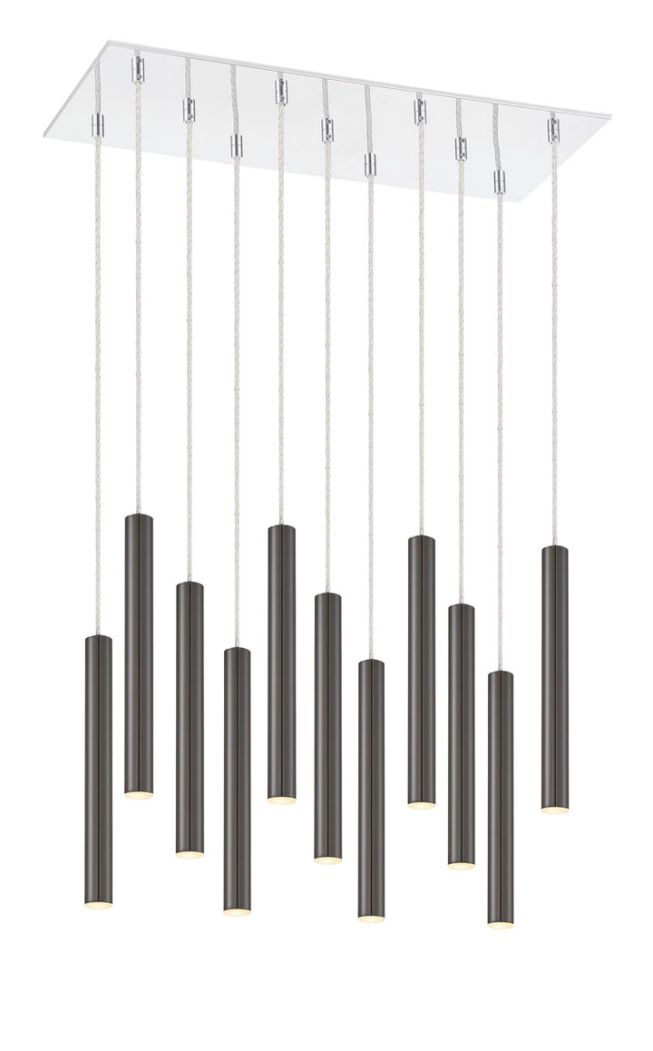 Z-Lite Canada - 917MP12PBL-LED-11LCH - LED Chandelier - Forest - Chrome