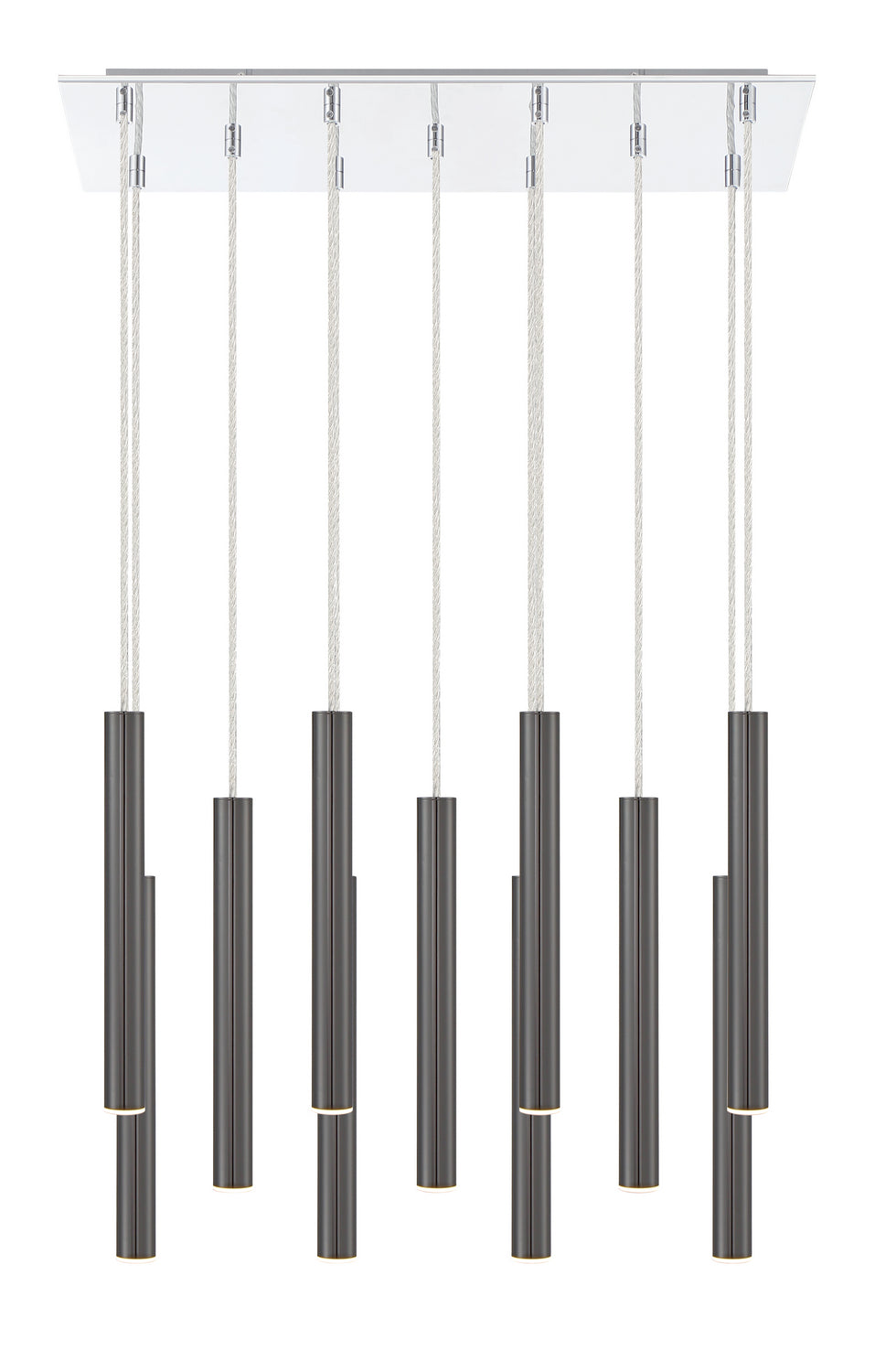 Z-Lite Canada - 917MP12PBL-LED-11LCH - LED Chandelier - Forest - Chrome