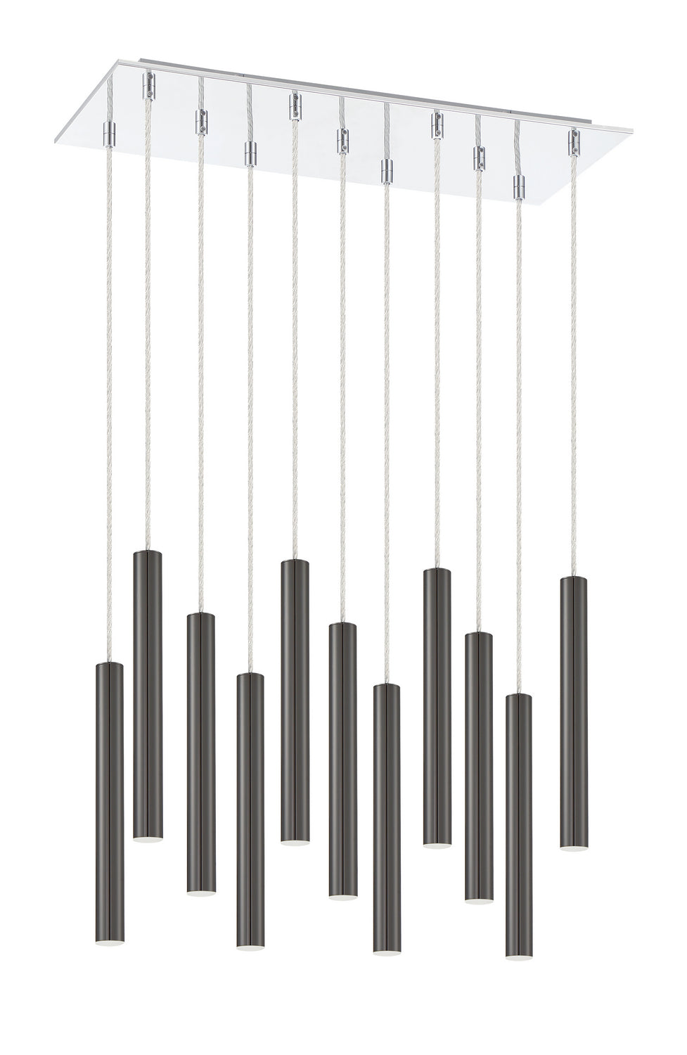 Z-Lite Canada - 917MP12PBL-LED-11LCH - LED Chandelier - Forest - Chrome
