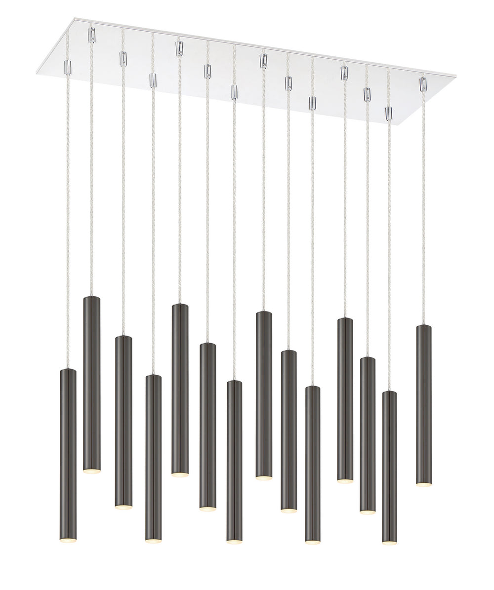 Z-Lite Canada - 917MP12PBL-LED-14LCH - LED Chandelier - Forest - Chrome