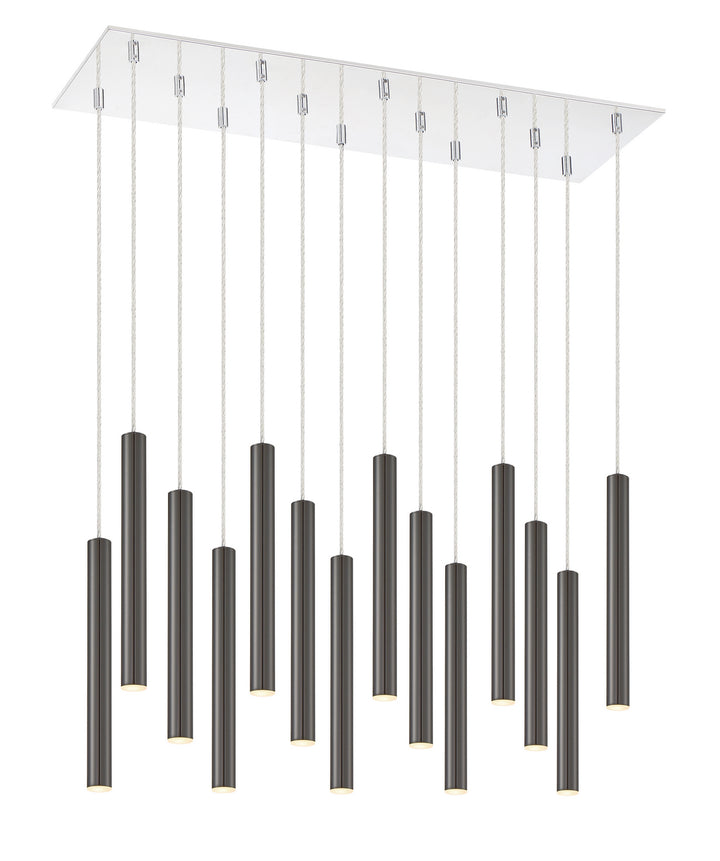 Z-Lite Canada - 917MP12PBL-LED-14LCH - LED Chandelier - Forest - Chrome