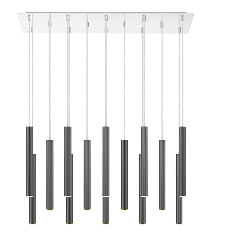 Z-Lite Canada - 917MP12PBL-LED-14LCH - LED Chandelier - Forest - Chrome