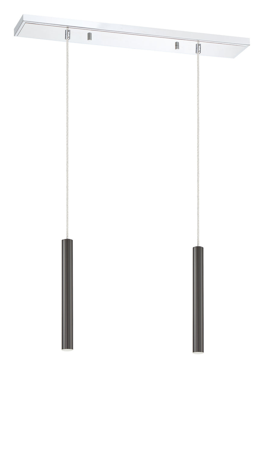 Z-Lite Canada - 917MP12-PBL-LED-2LCH - LED Linear Chandelier - Forest - Chrome