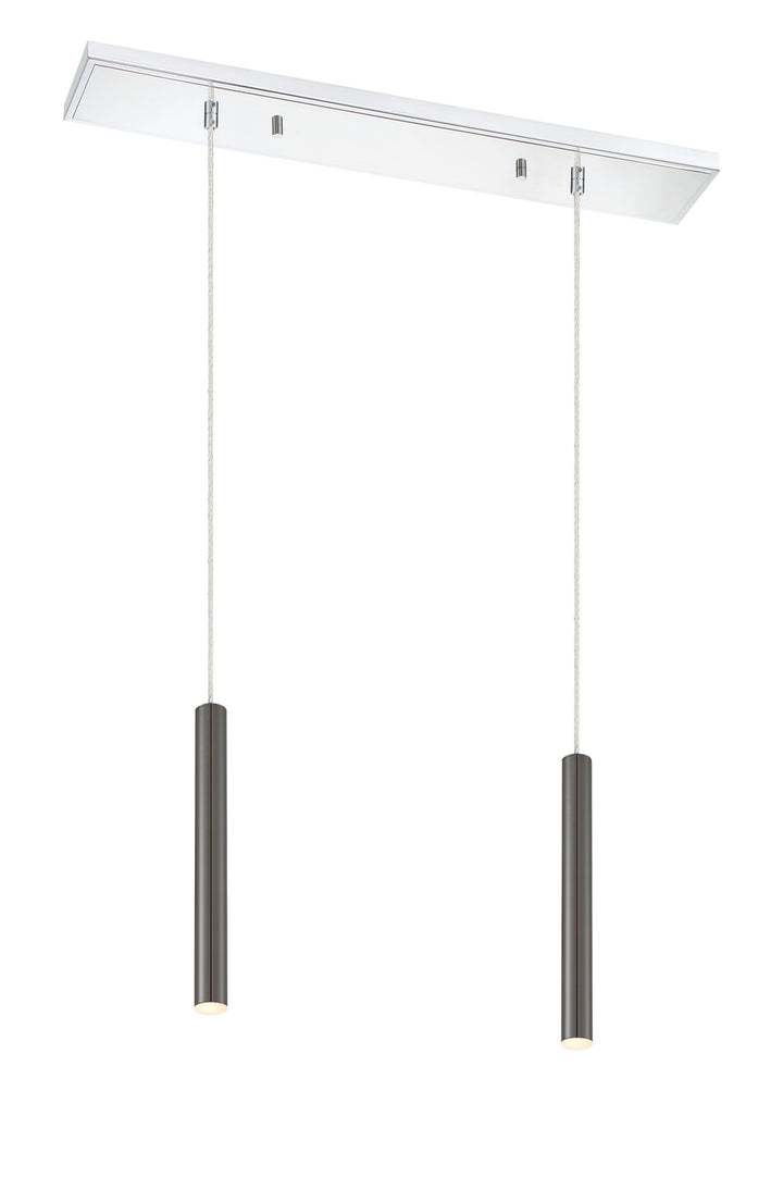 Z-Lite Canada - 917MP12-PBL-LED-2LCH - LED Linear Chandelier - Forest - Chrome