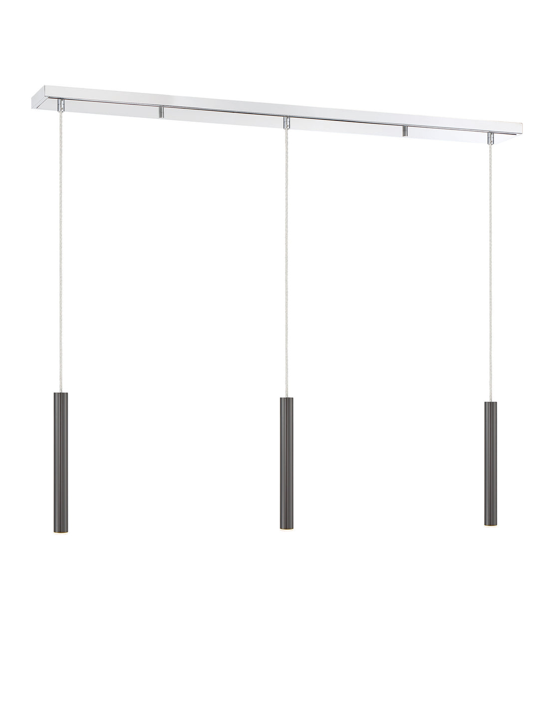 Z-Lite Canada - 917MP12-PBL-LED-3LCH - LED Linear Chandelier - Forest - Chrome