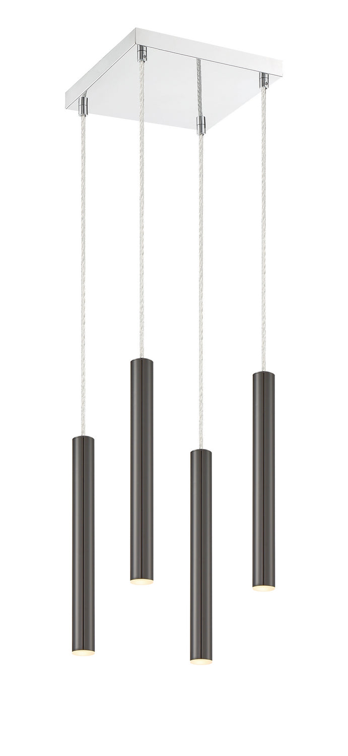 Z-Lite Canada - 917MP12-PBL-LED-4SCH - LED Chandelier - Forest - Chrome
