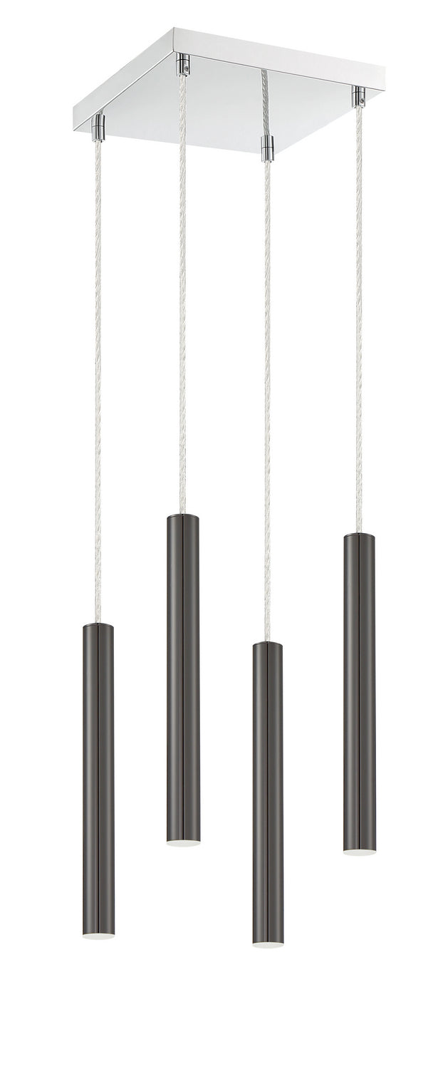 Z-Lite Canada - 917MP12-PBL-LED-4SCH - LED Chandelier - Forest - Chrome