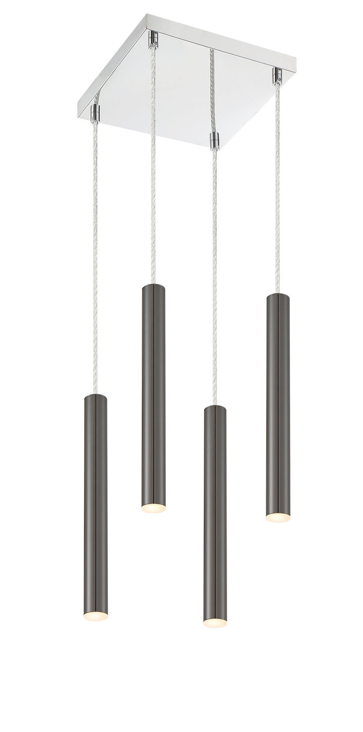 Z-Lite Canada - 917MP12-PBL-LED-4SCH - LED Chandelier - Forest - Chrome