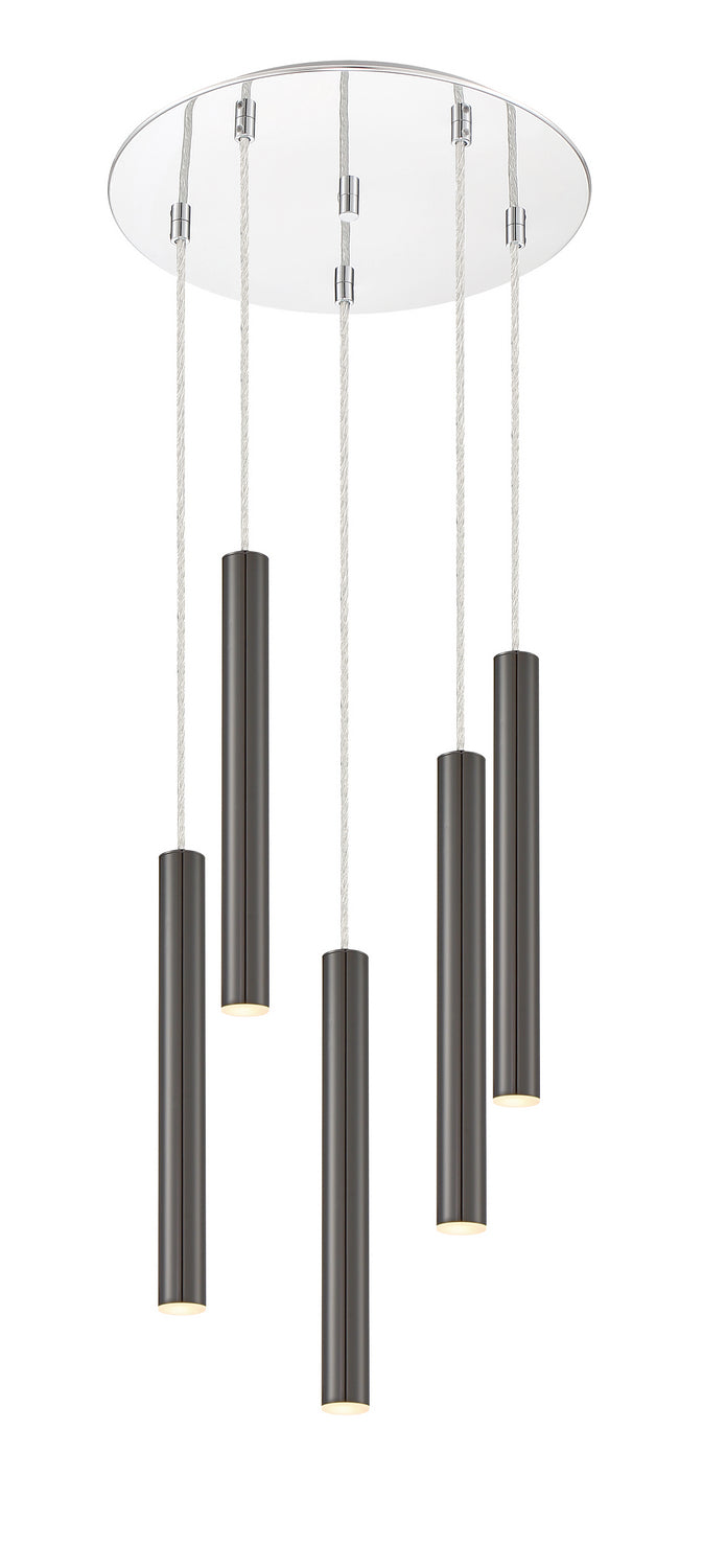 Z-Lite Canada - 917MP12-PBL-LED-5RCH - LED Chandelier - Forest - Chrome