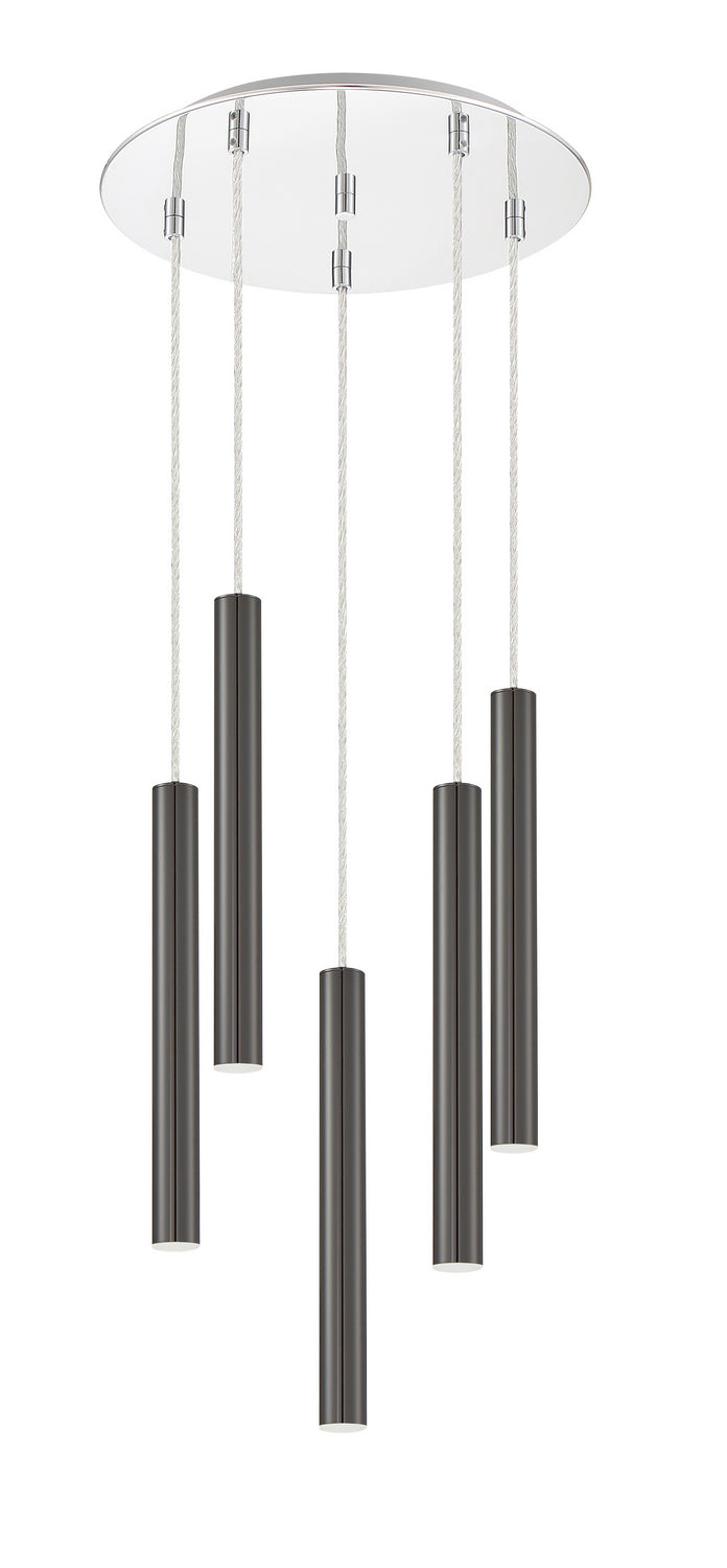 Z-Lite Canada - 917MP12-PBL-LED-5RCH - LED Chandelier - Forest - Chrome