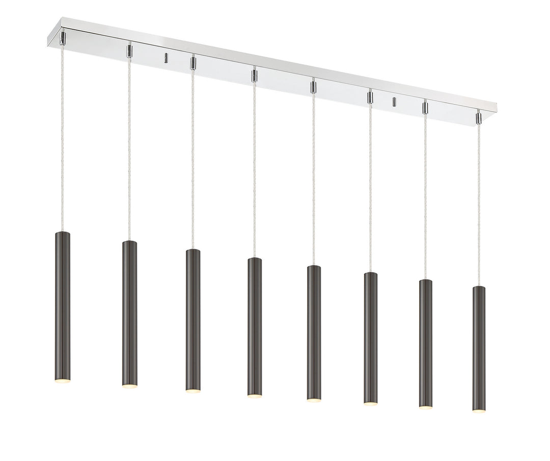Z-Lite Canada - 917MP12-PBL-LED-8LCH - LED Linear Chandelier - Forest - Chrome