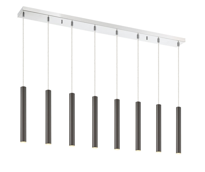 Z-Lite Canada - 917MP12-PBL-LED-8LCH - LED Linear Chandelier - Forest - Chrome