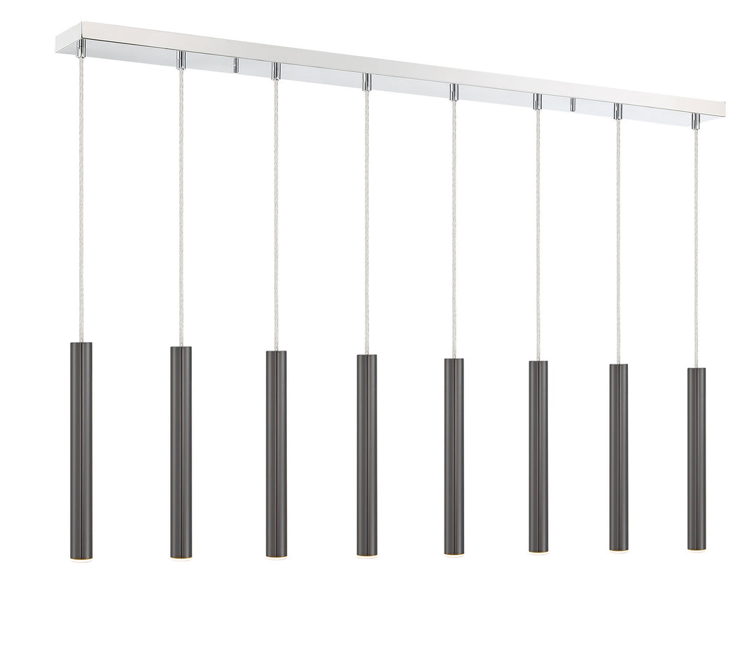 Z-Lite Canada - 917MP12-PBL-LED-8LCH - LED Linear Chandelier - Forest - Chrome