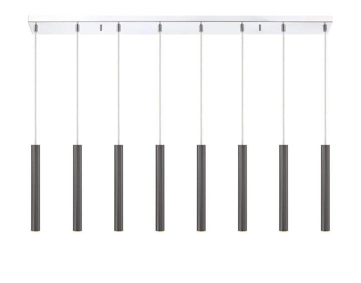 Z-Lite Canada - 917MP12-PBL-LED-8LCH - LED Linear Chandelier - Forest - Chrome