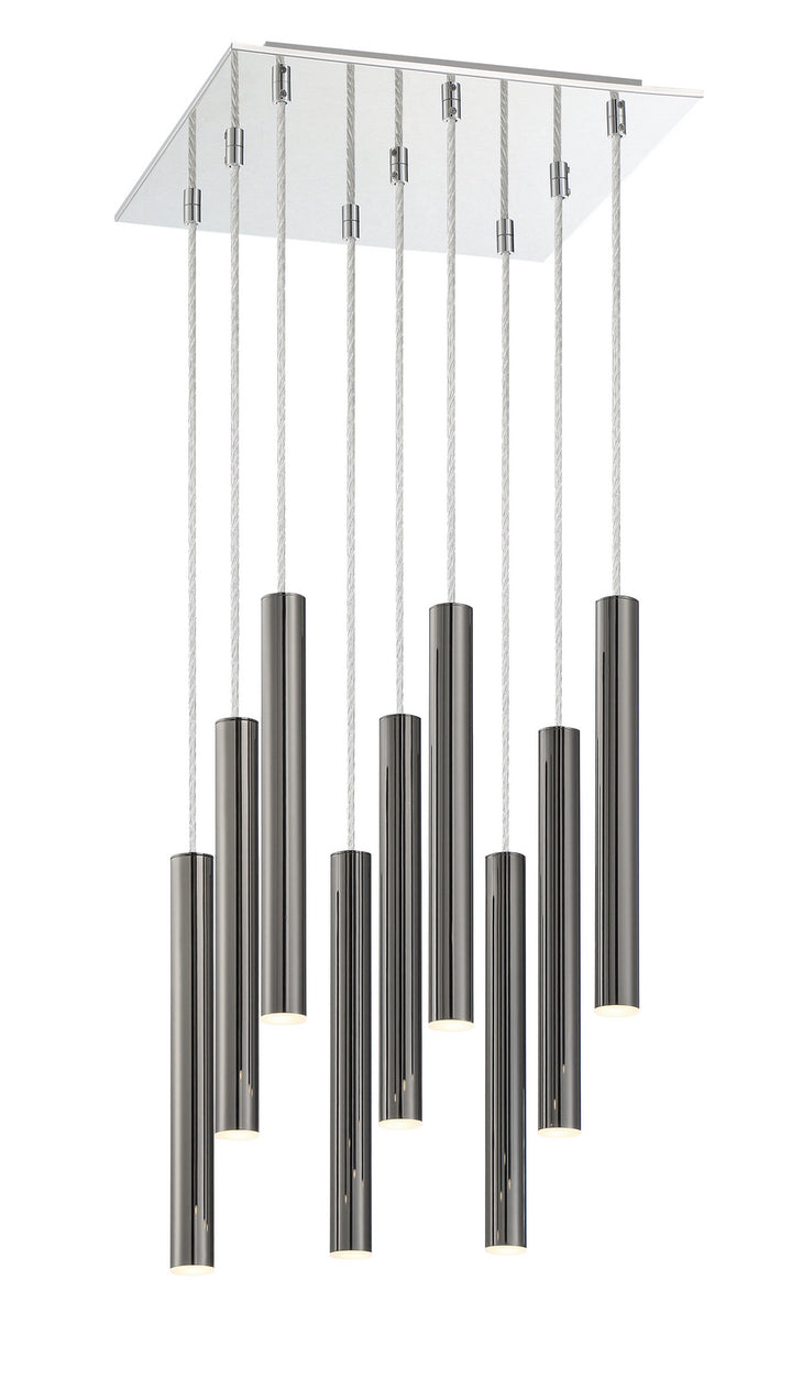 Z-Lite Canada - 917MP12-PBL-LED-9SCH - LED Chandelier - Forest - Chrome