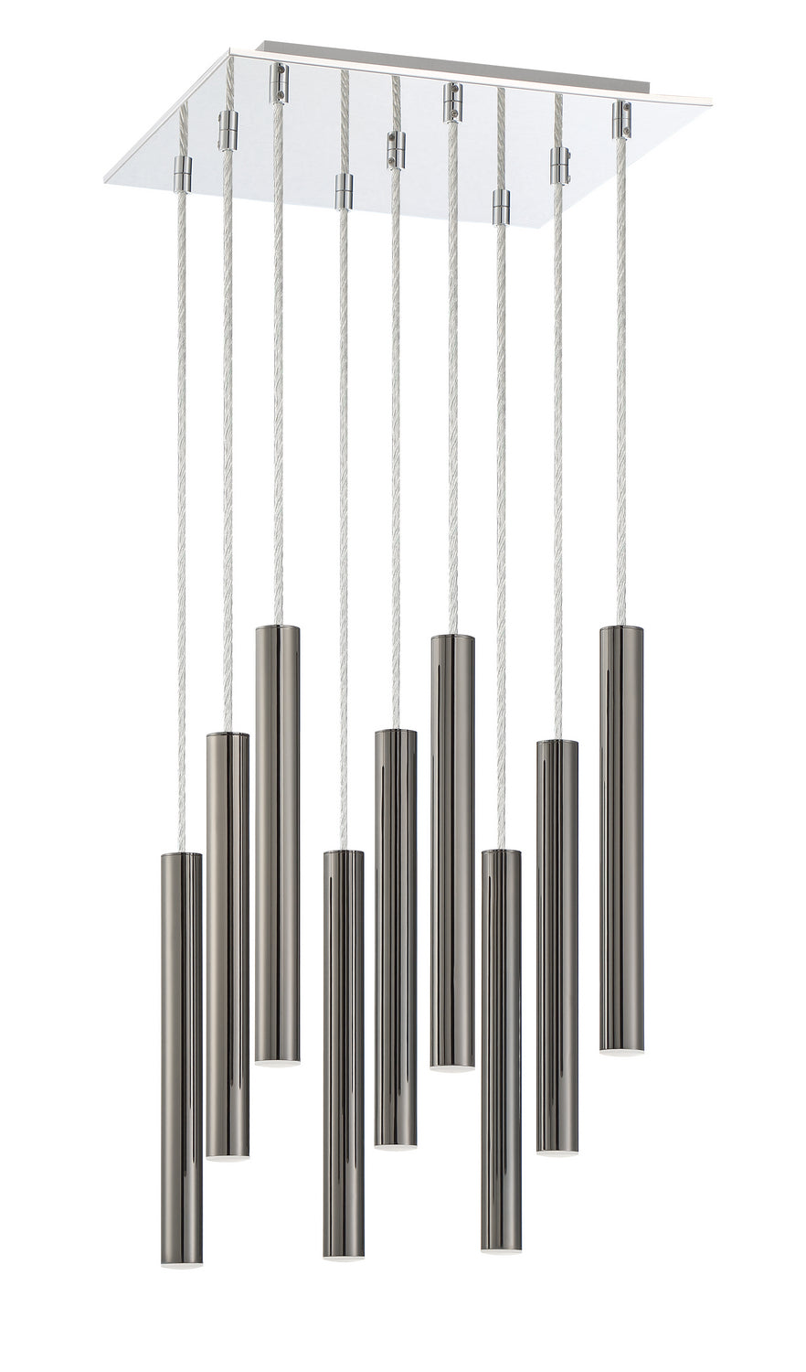 Z-Lite Canada - 917MP12-PBL-LED-9SCH - LED Chandelier - Forest - Chrome